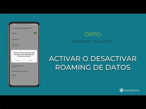 Activación de Roaming en Oppo Guía Rápida Cómo Activar Guía