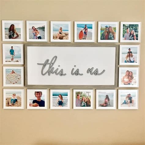 Take your favorite memories and turn it into a family wall! Thanks to ...