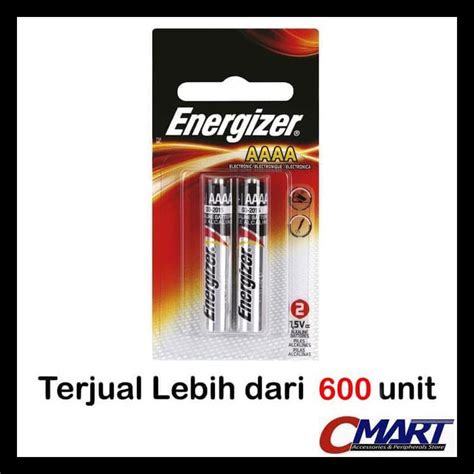 Jual Baterai Alkaline Energizer Aaaa E96 A4 4A Batre Battery Eng