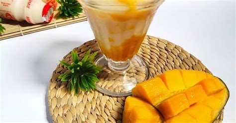 Resep Es Mangga Yakult Oleh Dapur Ala Mama Jasmine Cookpad