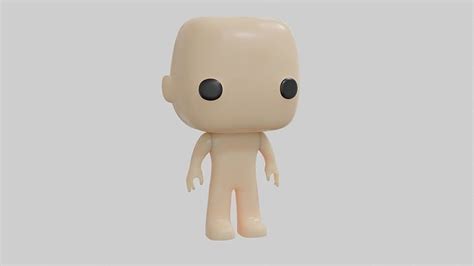 Funko Pop Base 3d Model Cgtrader