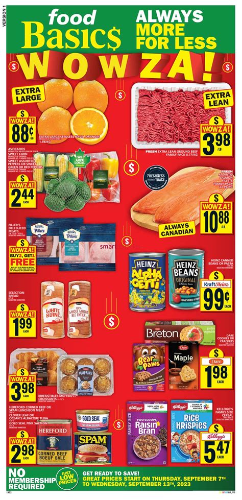 Food Basics Flyer September 7 To 13 Food Basics Flyer