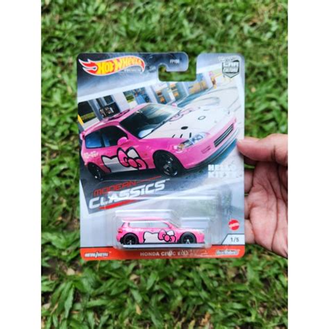 Jual Hot Wheels Premium Honda Civic EG Modern Classic Car Culture