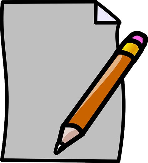 Free vector graphic: Paper, Blank, Pencil, Eraser - Free Image on ...