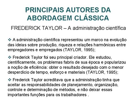 Curso De Administrao Teorias Da Administrao Introduo Estudar