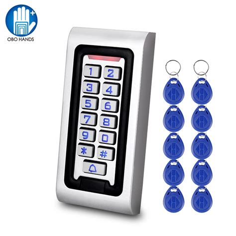 Obo Ip Waterproof Access Control Keypad Rfid Keyboard Metal Case For