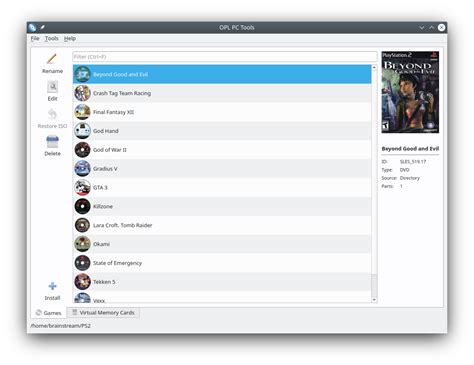 PS2 - OPL PC Tools | PSX-Place