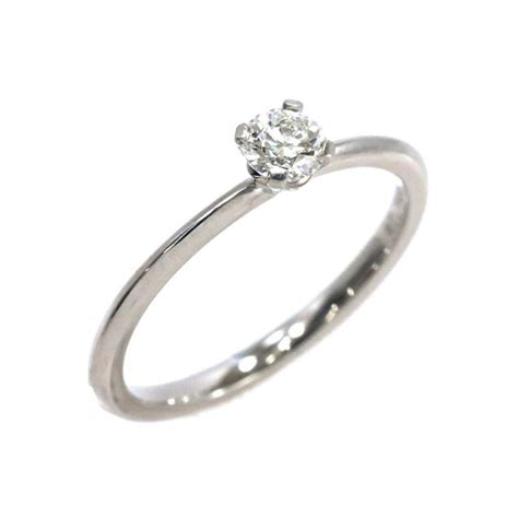 Tiffany 950 Platino Anillo 0 22 Ct Diamante Catawiki