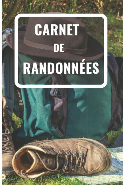 Carnet de randonnées Carnet de randonnées à remplir avec journal de