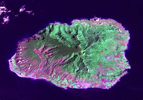 Kauai Satellite Image