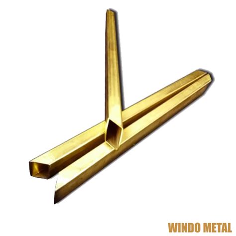 Rectangular Brass Tubes For Ornament Brass Tubes Copper Pipes