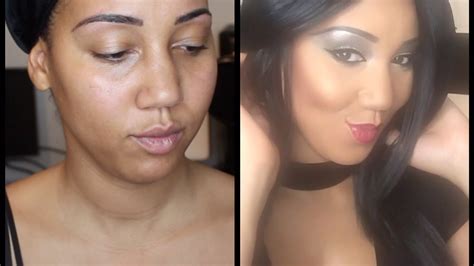 Full Face Makeup Transformation YouTube