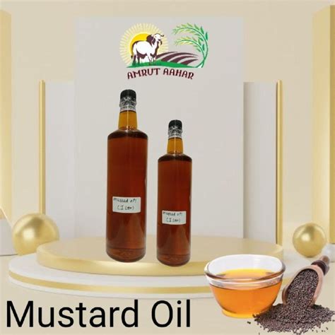 Black Cold Pressed Mustard Oil Packaging Type Plastic Bottle