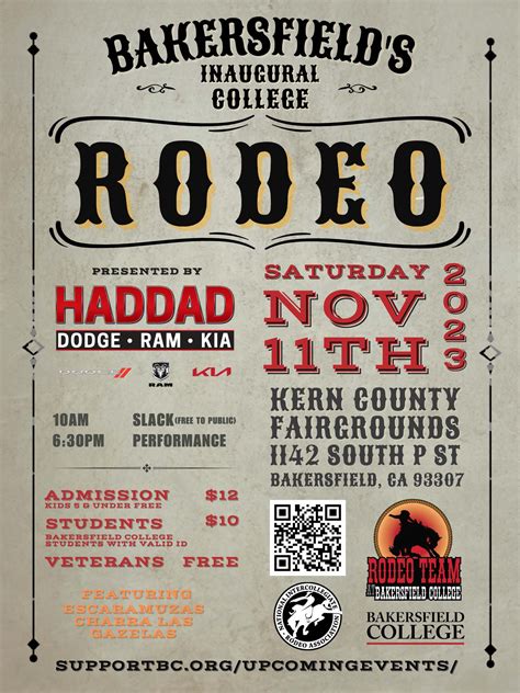 Bc Rodeo Event Inaugural Nira Collegiate Rodeo Bakersfield College