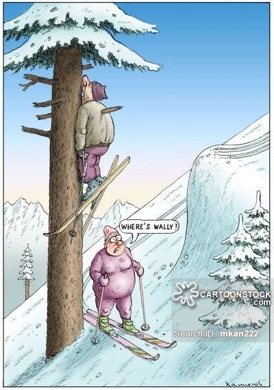 Skiing Accident Cartoons Skiing Accident Cartoon Funny Skiing