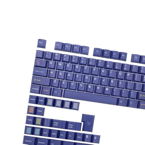 GMK Clone Serenity Keycaps Set Blue White PBT Keysium