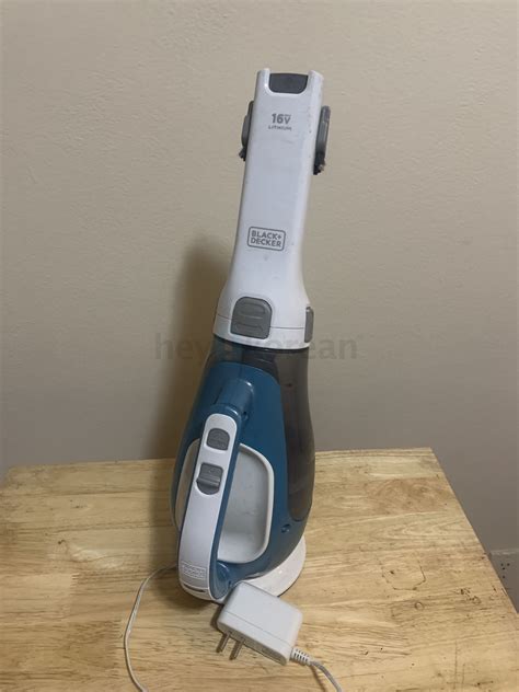 Blackdecker Dustbuster Advancedclean Cordless Handheld Vacuum Chv1410l