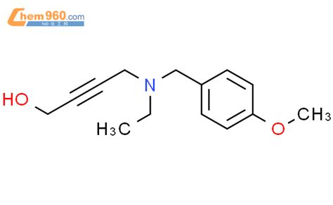 181647 06 34 N 乙基 4 甲氧基苯基甲基氨基 2 丁炔 1 醇化学式、结构式、分子式、mol、smiles 960化工网