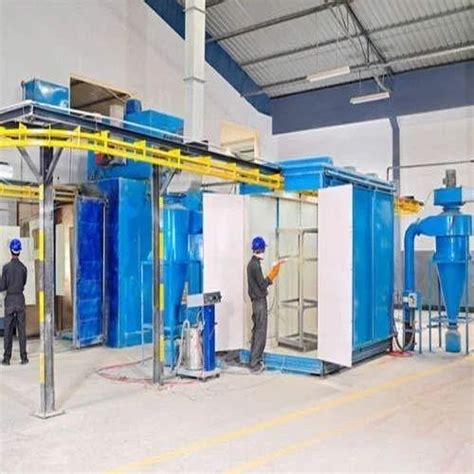 Ms Material Mild Steel Powder Coating Plants At Rs 1000000 In Faridabad