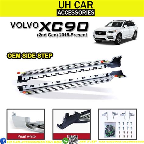 VOLVO XC90 XC 90 2015 PRESENT OEM SIDE STEP RUNNING BOARDS Shopee