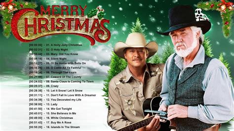 Alan Jackson Kenny Rogers Christmas Songs Full Album Best Country