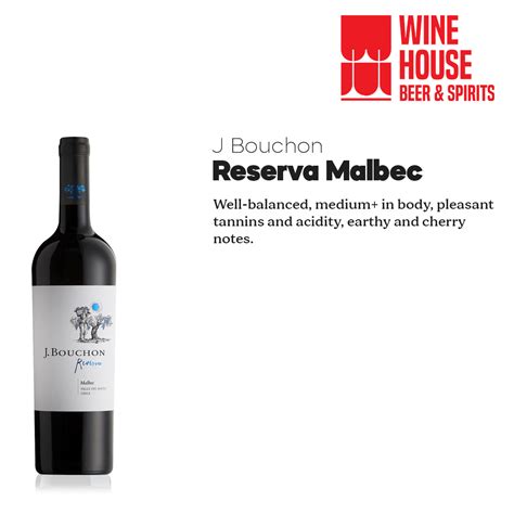 J Bouchon Reserva Malbec Wine House Bali