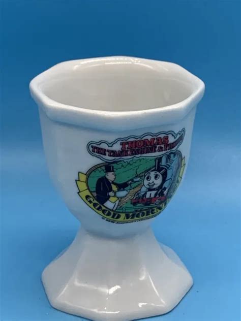 THOMAS TANK ENGINE Vintage 1992 Egg Cup Friends Britt Allcroft Cups Egg