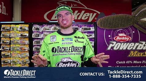 Berkley Powerbait Maxscent The General W Adrian Avena Youtube