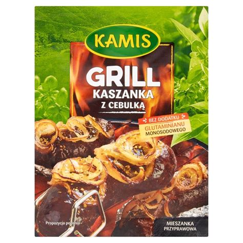 Kamis Grill Kaszanka z cebulką Mieszanka przyprawowa 20 g Zakupy