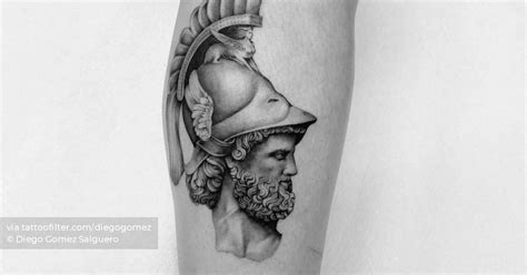 Greek Sculpture Tattoo On The