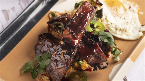 Recipe Korean Bbq Baby Back Ribs With Kimchi Fried Rice New Mexico