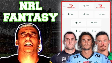 Drafting My St Nrl Fantasy Team Youtube