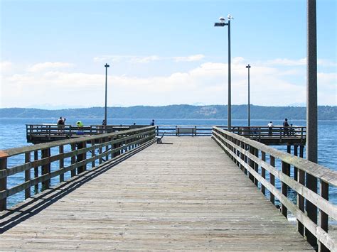 Public Fishing Points And Piers In The Puget Sound