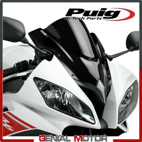 Pare Brise Puig Noir N Yamaha Yzf R Ebay