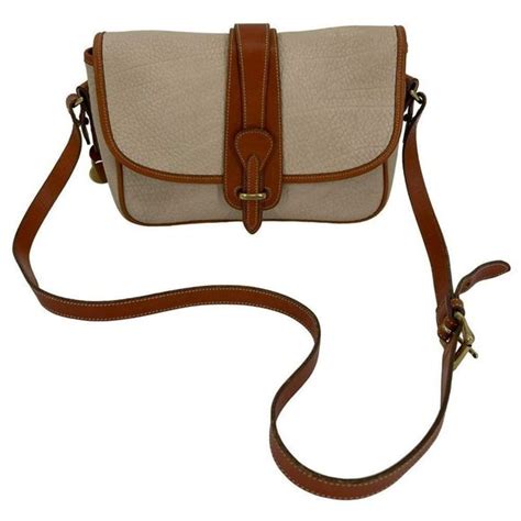 Dooney Bourke Bags Dooney Bourke Vintage Bone Tan Pebble Leather