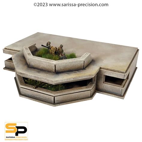 Sarissa Precision 15mm Atlantikwall Bunker Brückenkopf Online