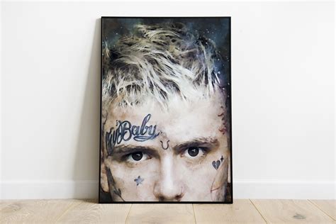 Lil Peep Poster Lil Peep Digital Poster Lil Peep Poster Digital Lil