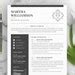 Linkedin Resume Template Design Marketing And Lead Generation Cv