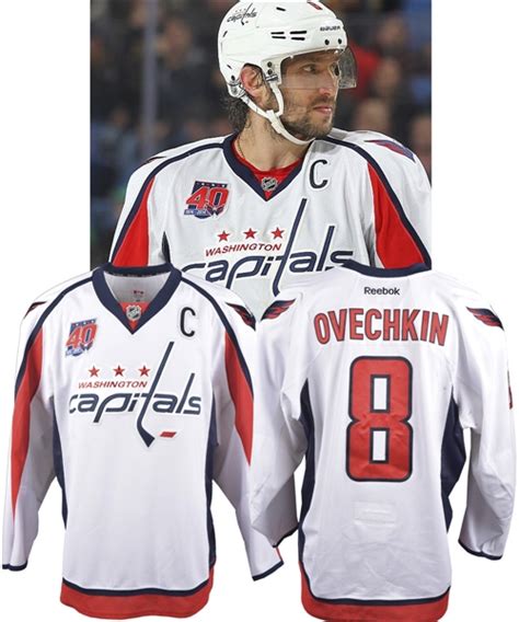 Lot Detail Alexander Ovechkins 2014 15 Washington Capitals Game Worn