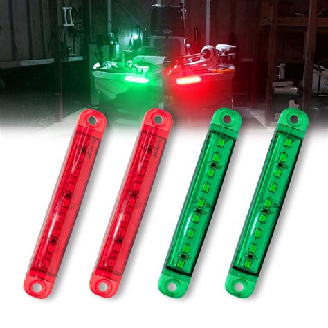 Buy VVFLED 4Pcs Boat Navigation Lights Stern Lights For Boats Marine