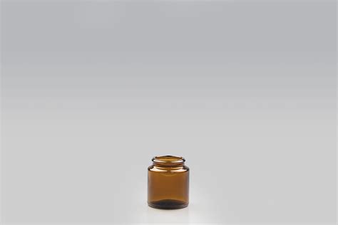 Glass Pharma Jar Ml With Snap On Mm Neck Finish Berlin Packaging