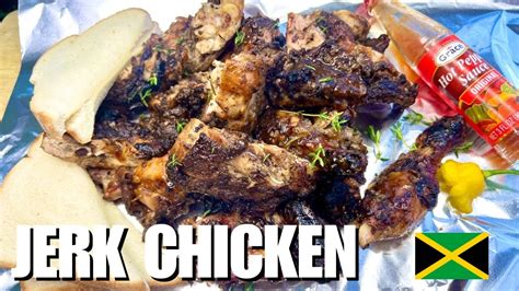 How To Make Authentic Jamaican Jerk Chicken Youtube