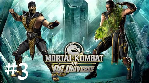 Dark Khan Mortal Kombat Vs Dcu Scorpion Shang Tsung