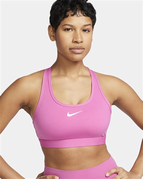 Nike Swoosh Medium Support Sport Bh Mit Polster F R Damen Nike Ch