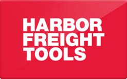 Buy Harbor Freight Tools Gift Card at Discount - 2.00% off