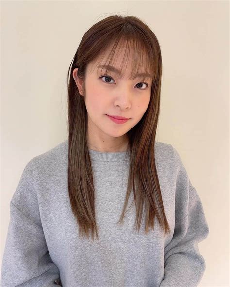 宮脇詩音さんのインスタグラム写真 宮脇詩音instagram 「いつもお世話になっている Vancouncil Ebisu にて、イメチェン ️ 久しぶりに前髪作ってみました