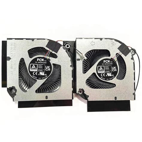 Fleshy Leaf New Cpu Gpu Cooling Fan Replacement For Acer Nitro An