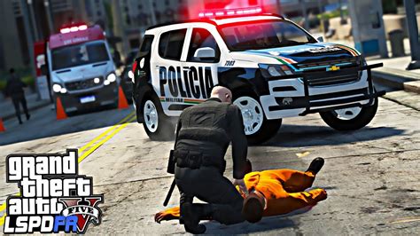 TENTOU DAR FUGA E TEVE O CPF CANCELADO PMCE GTA 5 ROTINA POLICIAL