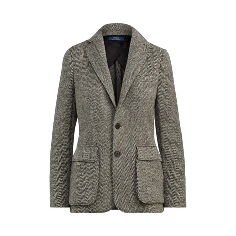 Polo Ralph Lauren Herringbone Tweed Blazer Lyst