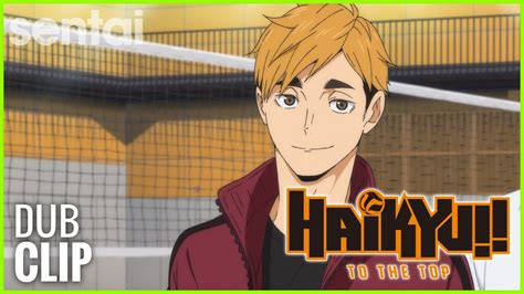 Haikyu To The Top Season 4 Official Dub Clip Youtube